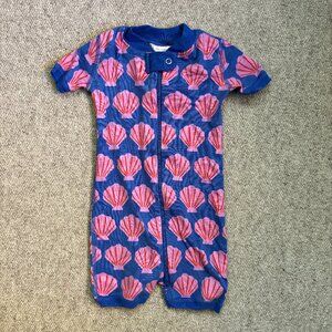 Hanna Andersson Baby Zip Shorty In Organic Cotton (6-12M)